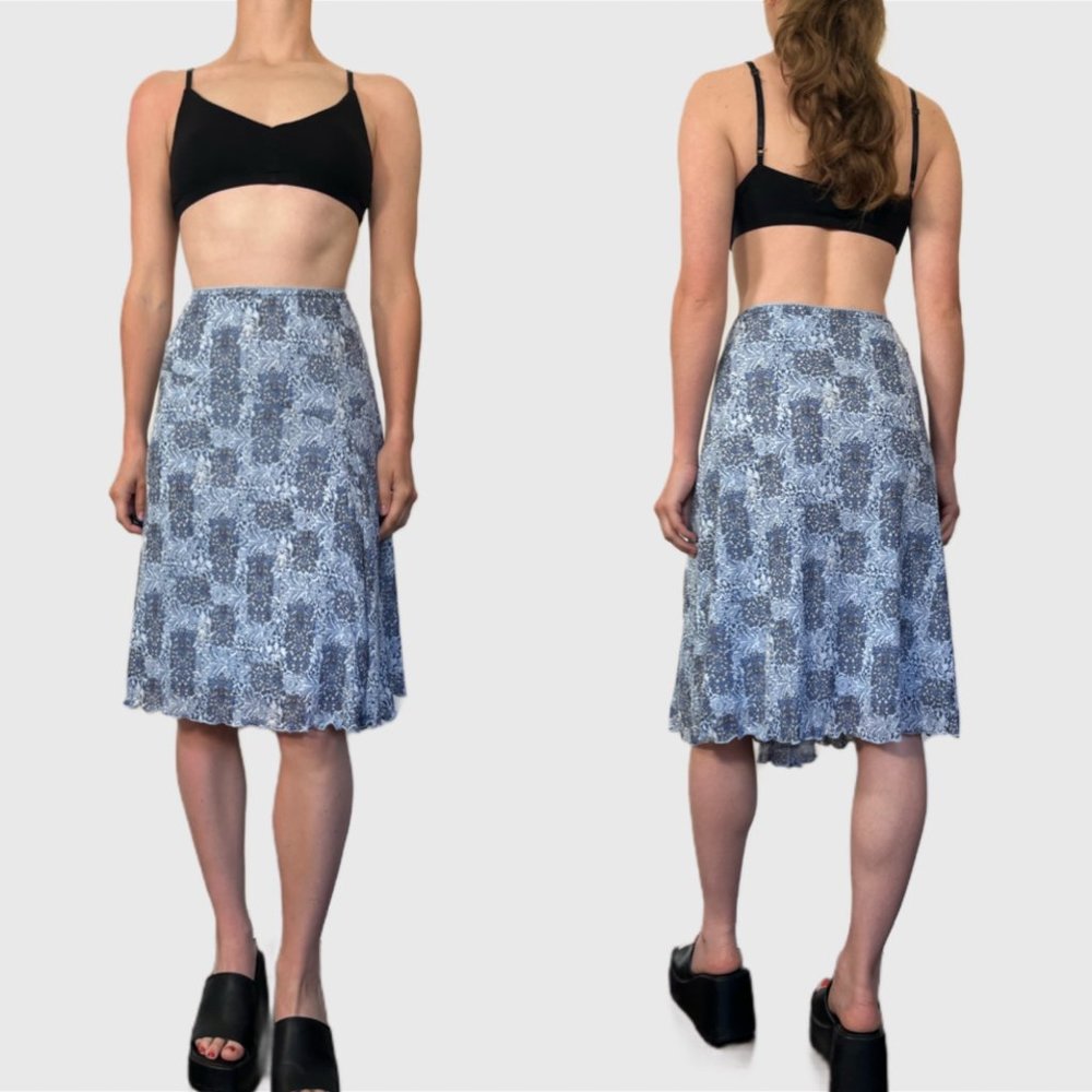 Vintage Midi Skirt - Lightweight Women's A-Line